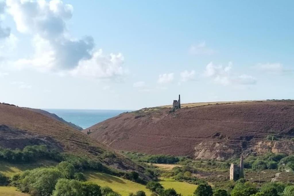 Newly Renovated Characterful Cottage, Wheal Rose Scorrier Exterior photo